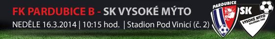 FK Pardubice B - SK Vysoké mýto