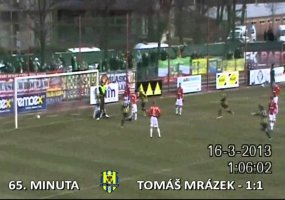 Sestřih utkání FK Pardubice - SFC Opava