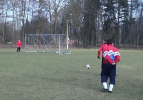 Trénink B-týmu FK Pardubice