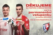 Prodej permanentních vstupenek na sezónu 2014/15