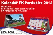 Kalendář FK Pardubice na rok 2016 stále v prodeji!