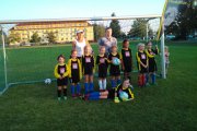 Nejmenší holky FK Pardubice odehrály svůj první přátelský zápas