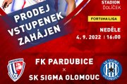 Vstupenky na nedělní utkání s Olomoucí v prodeji