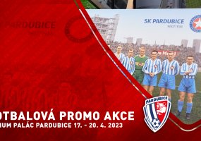 Promoakce pardubického fotbalu v Paláci Pardubice